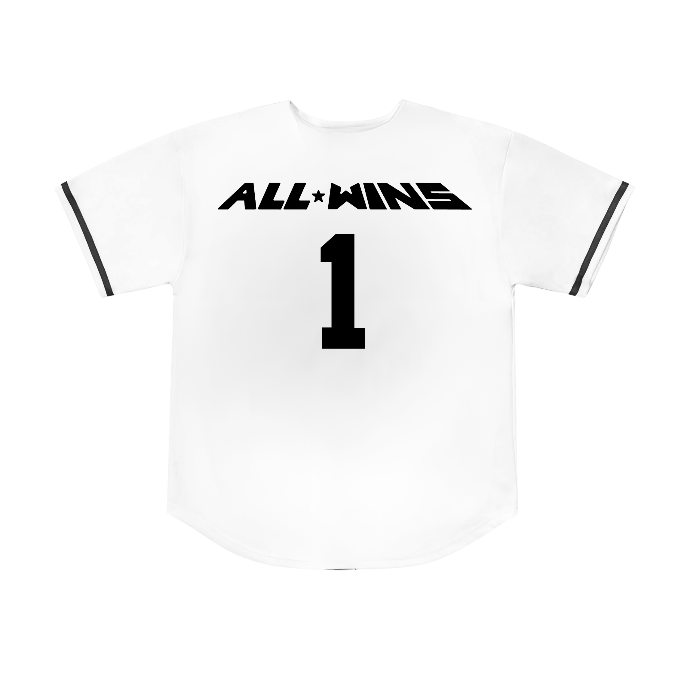 All Wins V-Neck Baseball Jersey